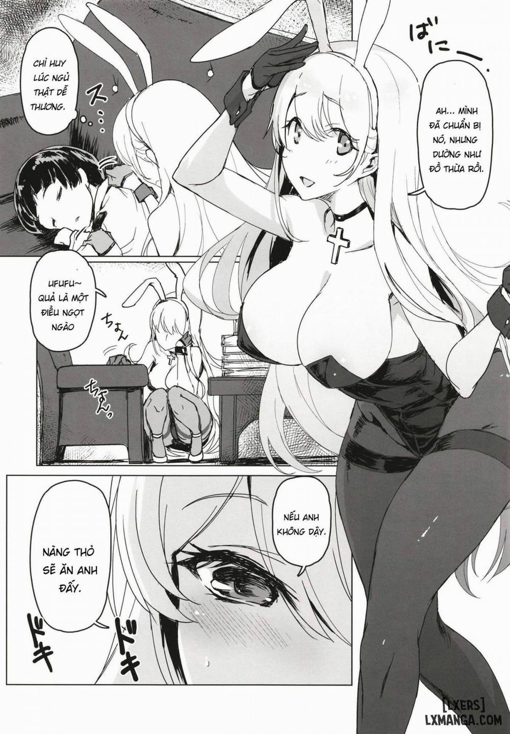 Shota Shikikan wa Bunny Girl Hishokan no Yume o Miru Oneshot trang 4
