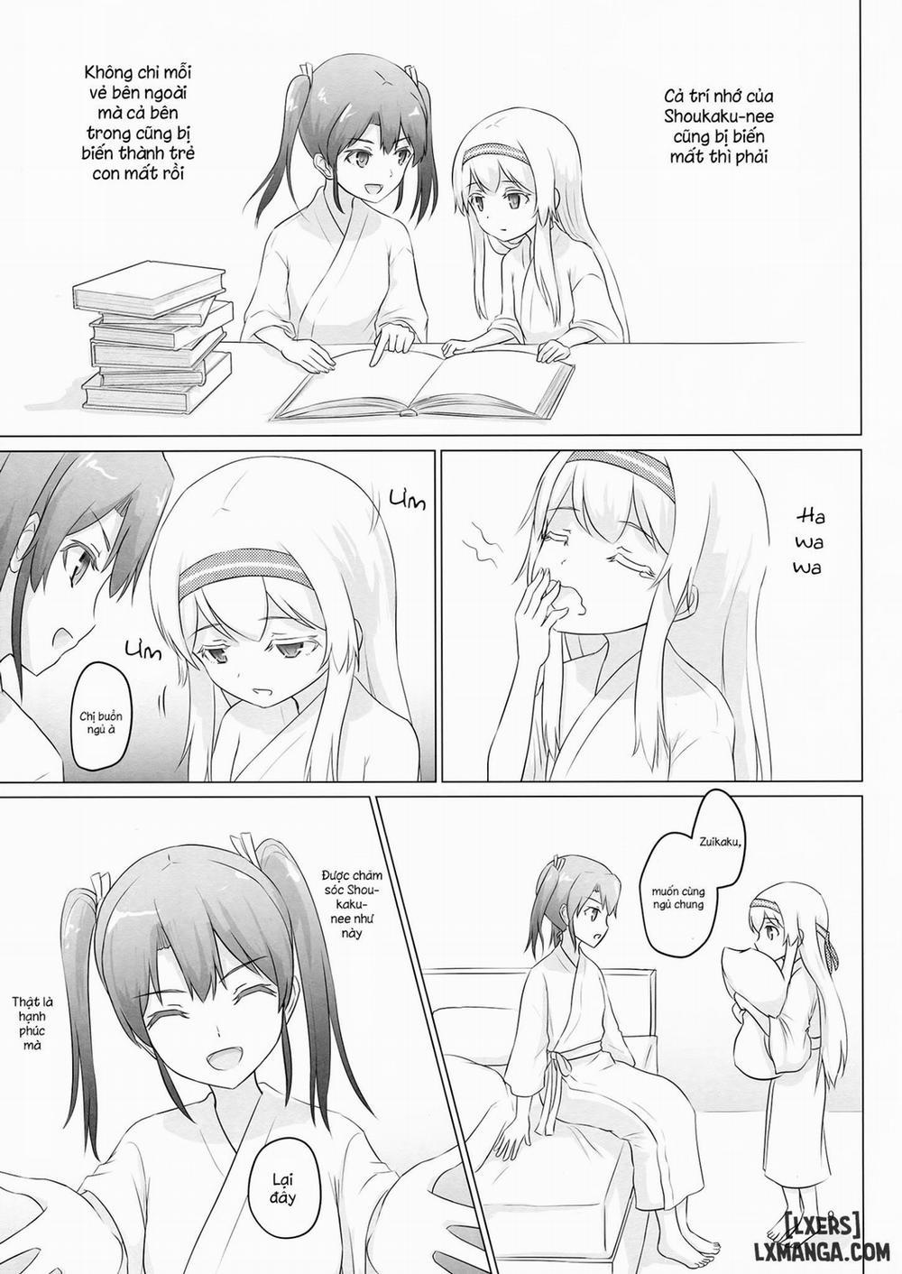 Shoukaku-nee ga Chiisaku Nacchatta Oneshot trang 8