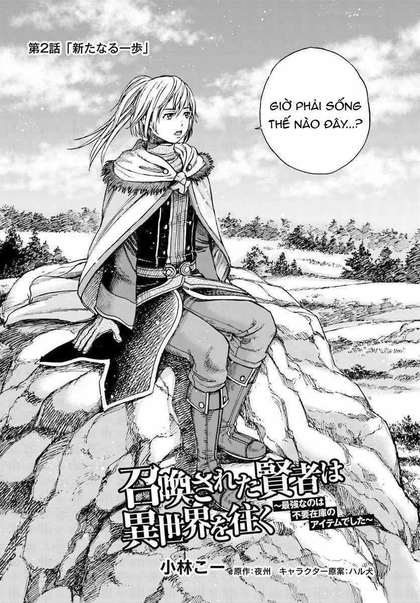 Shoukan Sareta Kenja Wa Isekai Wo Yuku – Saikyou Nano Wa Fuyou Zaiko No Item Deshita 2 trang 1