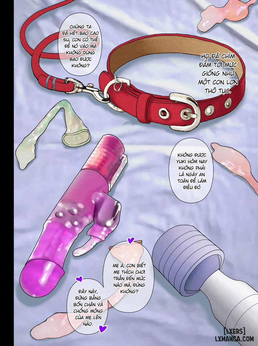 Shucchou Suru Otou-san Choukyou Sareru Okaa-san Oneshot trang 5