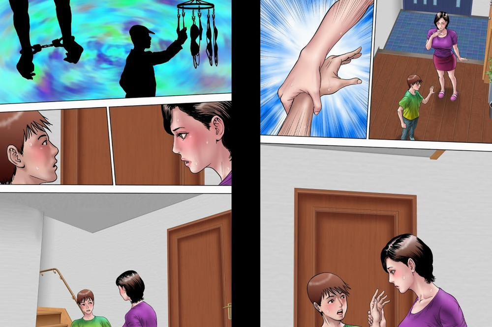 Shucchousuru Otousang Choukyousareru Okaasang Artist [Full Color] trang 25