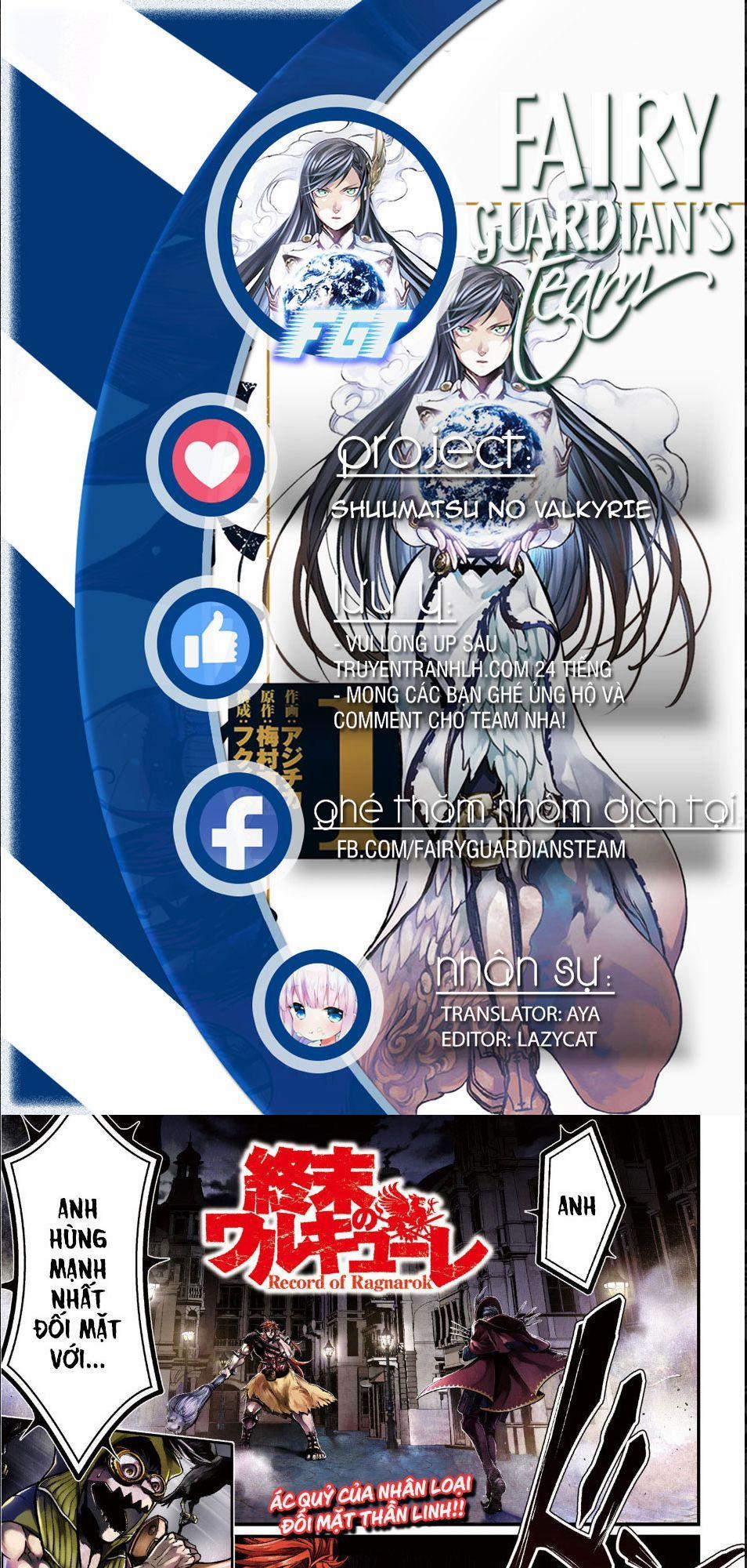 Shuumatsu No Valkyrie 22 trang 0