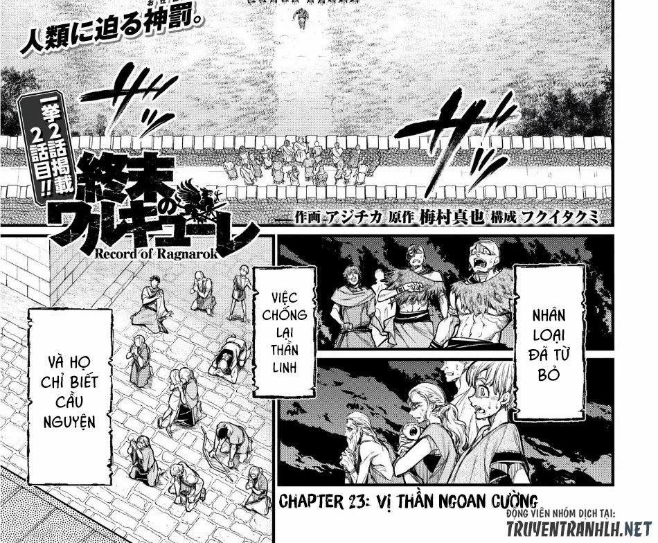Shuumatsu No Valkyrie 23 trang 1