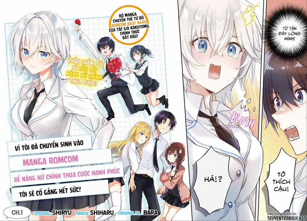 Since I’Ve Entered The World Of Romantic Comedy Manga, I’Ll Do My Best To Make The Losing Heroine Happy. 1 trang 3