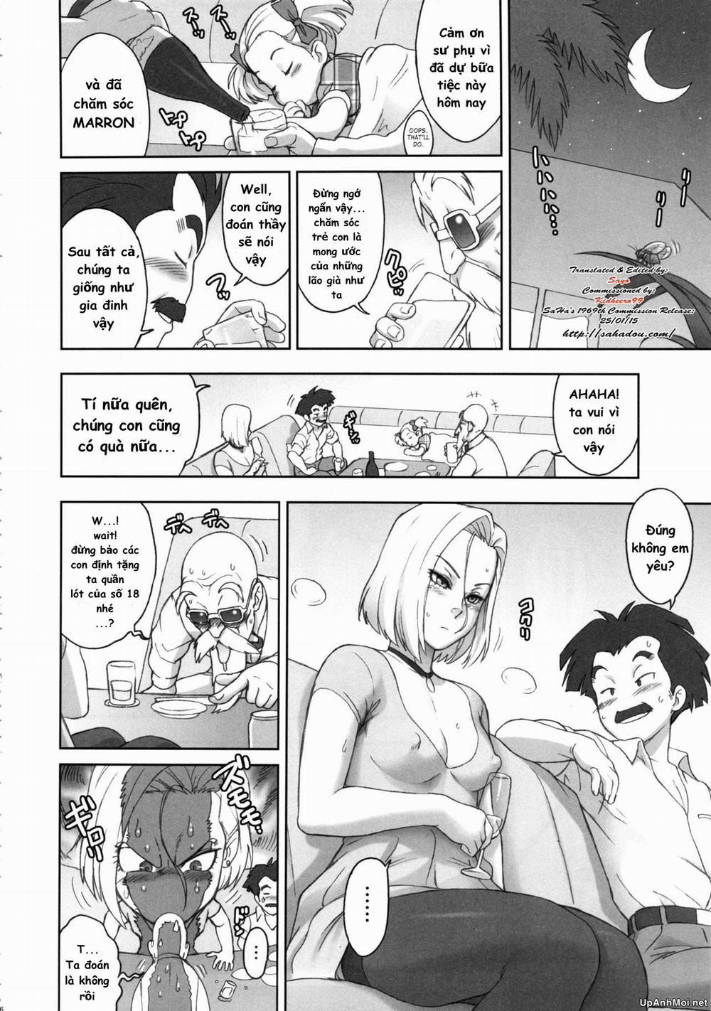 Sinh nhật đáng nhớ của quy lão (Dragon Ball Z) Oneshot trang 3