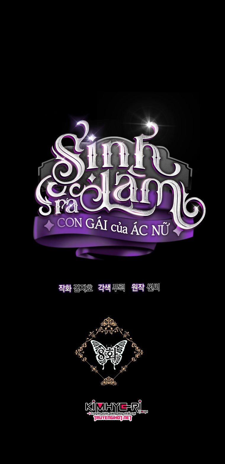 Sinh Ra Là Con Gái Của Ác Nữ 8 trang 5