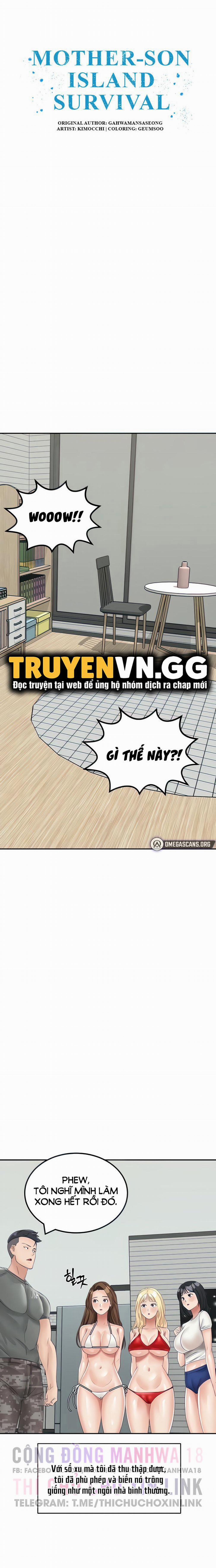 Sinh Tồn Trên Đảo Hoang Cùng Mẹ Yêu 13 trang 0