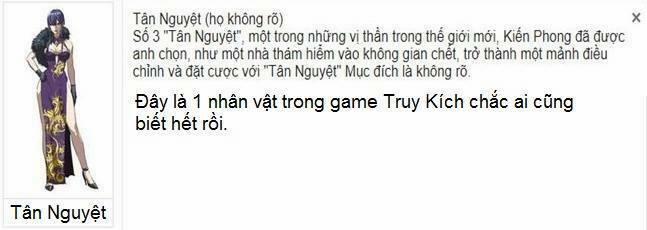 Sinh Tử Thư Kích 0.0 Ngoại truyện 0 Giới thiệu nhân vật trang 13