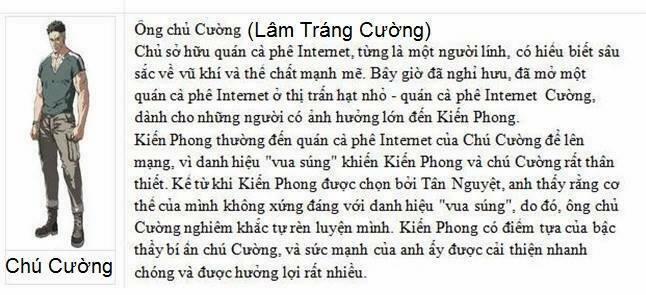 Sinh Tử Thư Kích 0.0 Ngoại truyện 0 Giới thiệu nhân vật trang 18