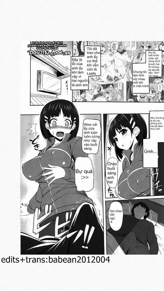 Sister Affection Offline (Sword Art Online) Oneshot trang 2