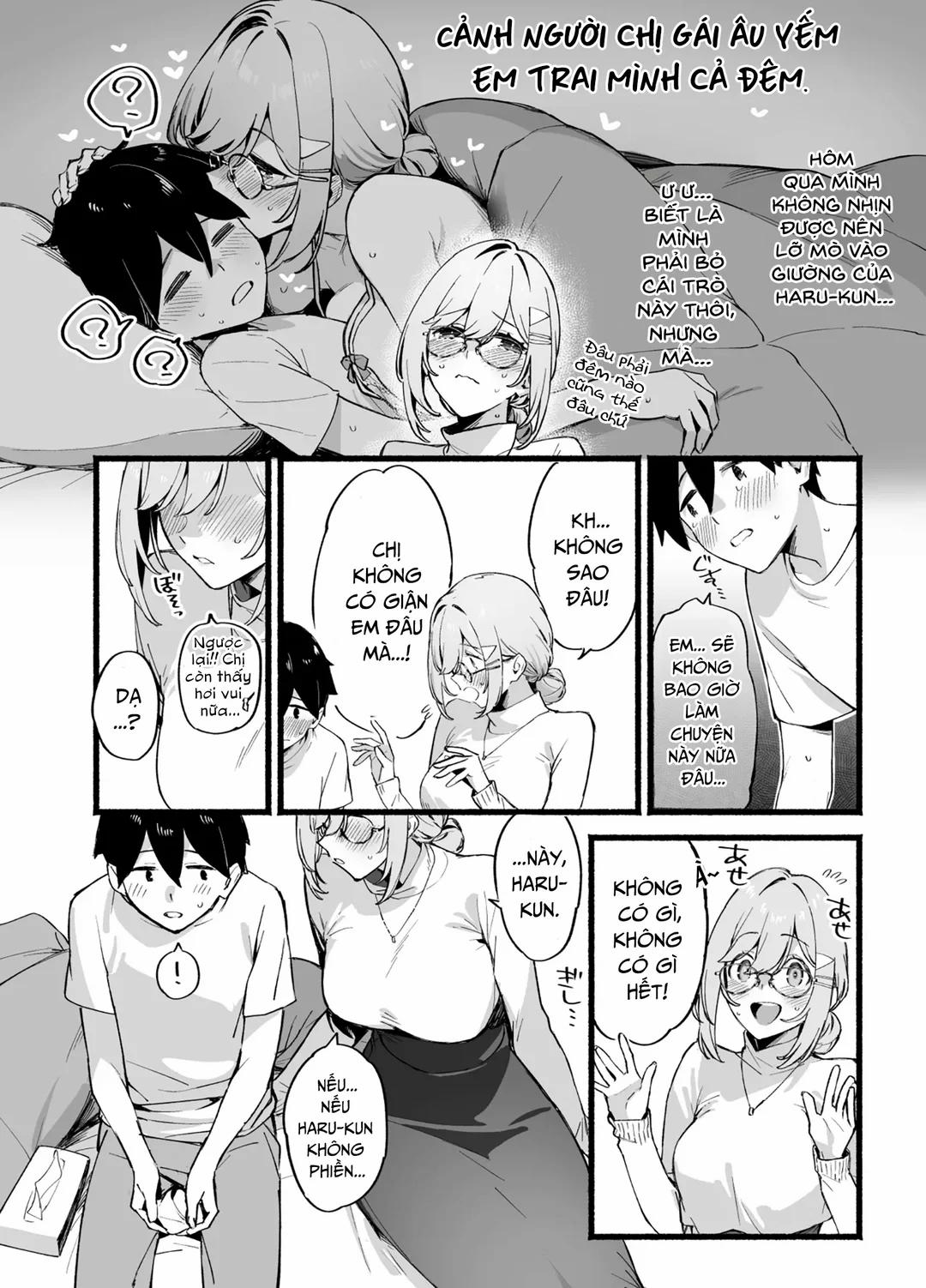 Sister Contrast Dekiai Onee-chan to Noumitsu Seikatsu Oneshot trang 15