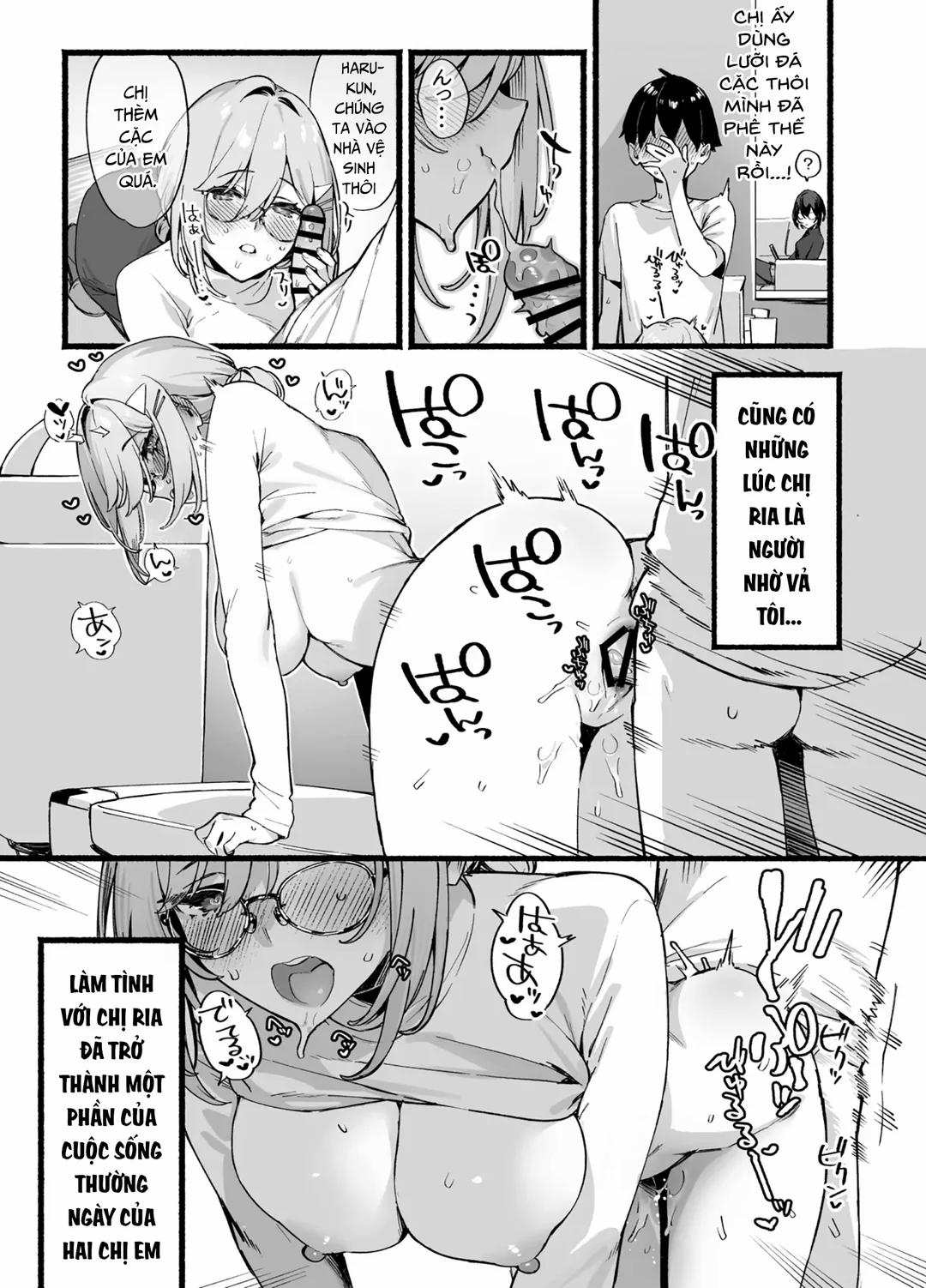 Sister Contrast Dekiai Onee-chan to Noumitsu Seikatsu Oneshot trang 48