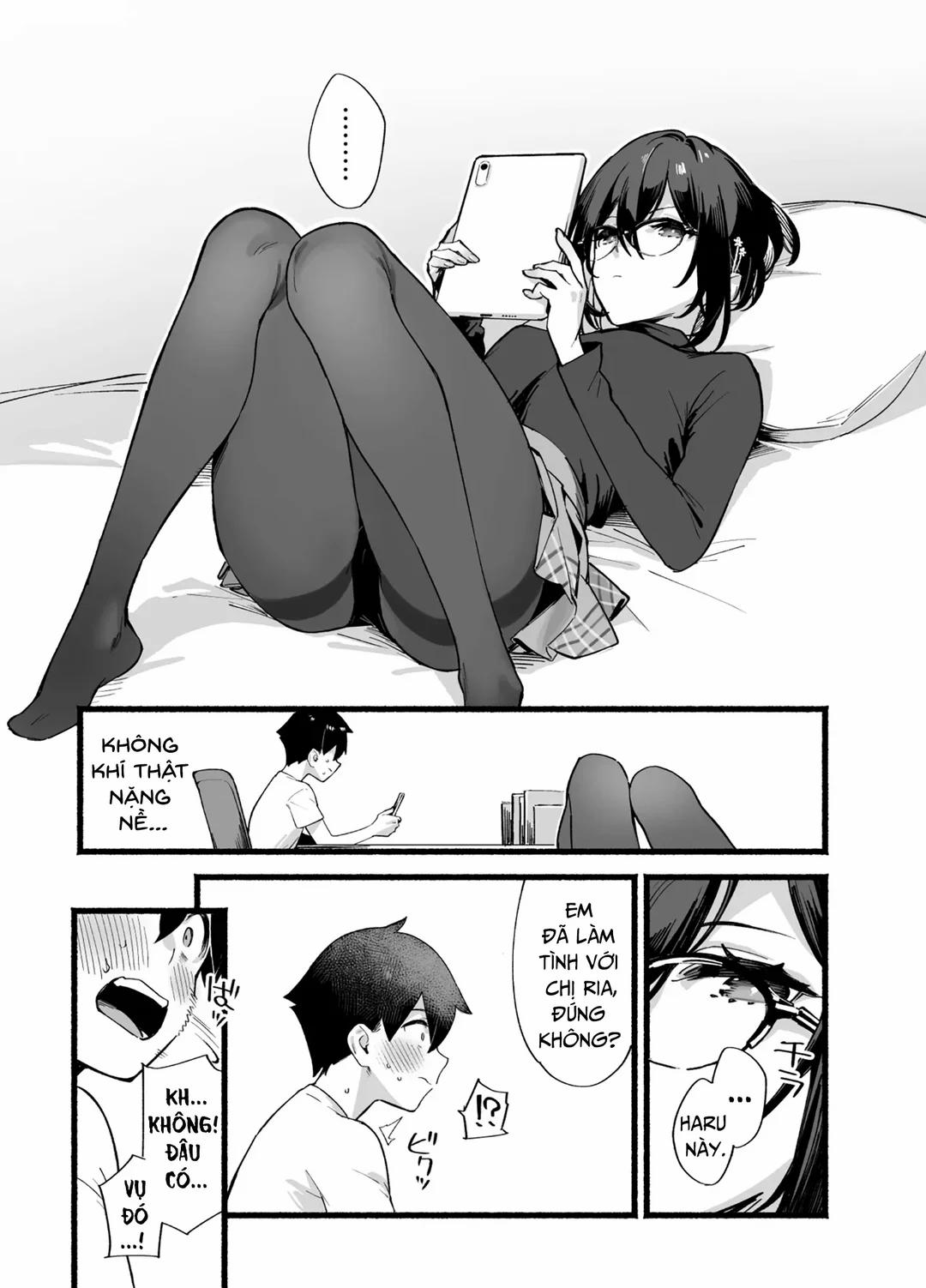 Sister Contrast Dekiai Onee-chan to Noumitsu Seikatsu Oneshot trang 50