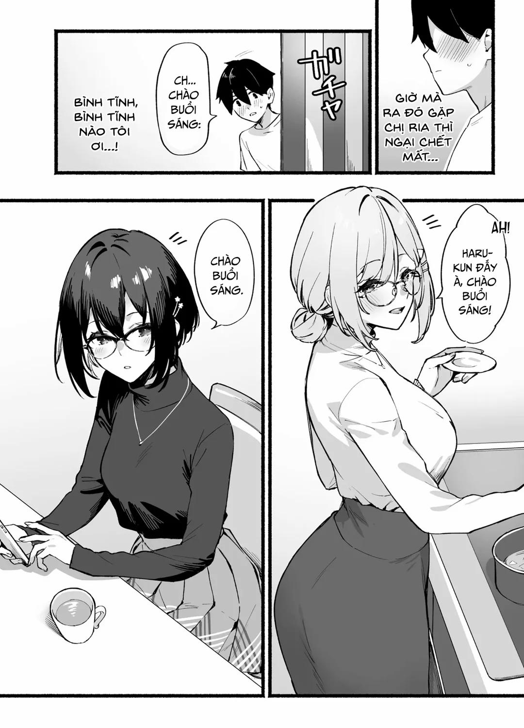Sister Contrast Dekiai Onee-chan to Noumitsu Seikatsu Oneshot trang 9