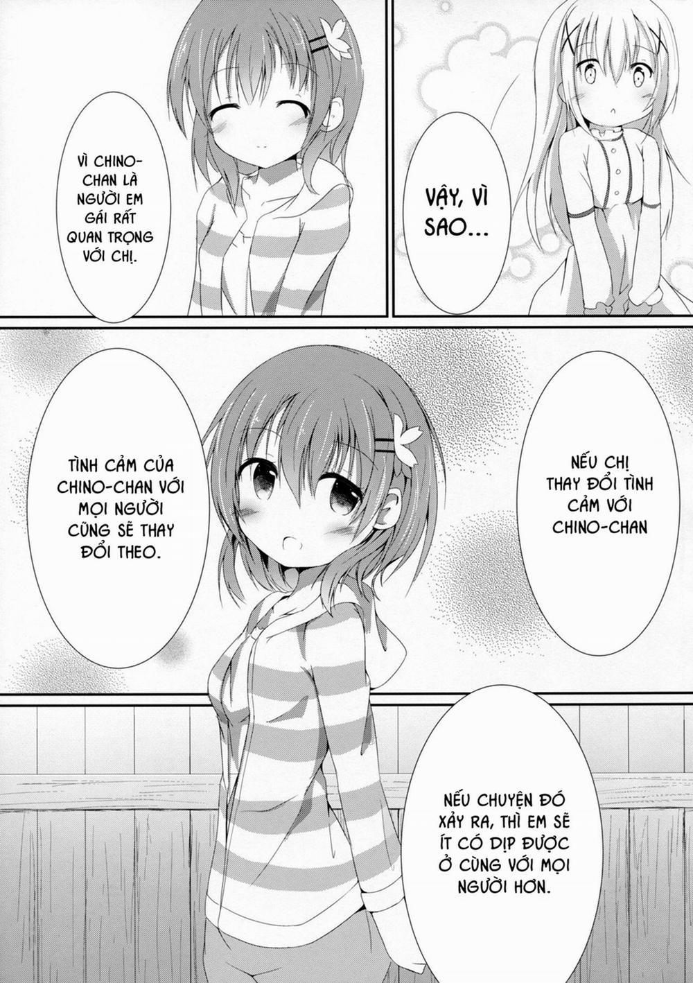 Sister Or Not Sister?? (Gochuumon Wa Usagi Desu Ka) Oneshot trang 21