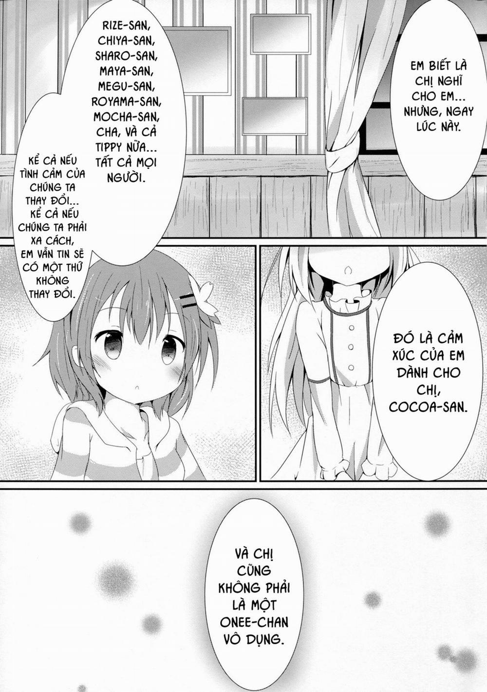 Sister Or Not Sister?? (Gochuumon Wa Usagi Desu Ka) Oneshot trang 23