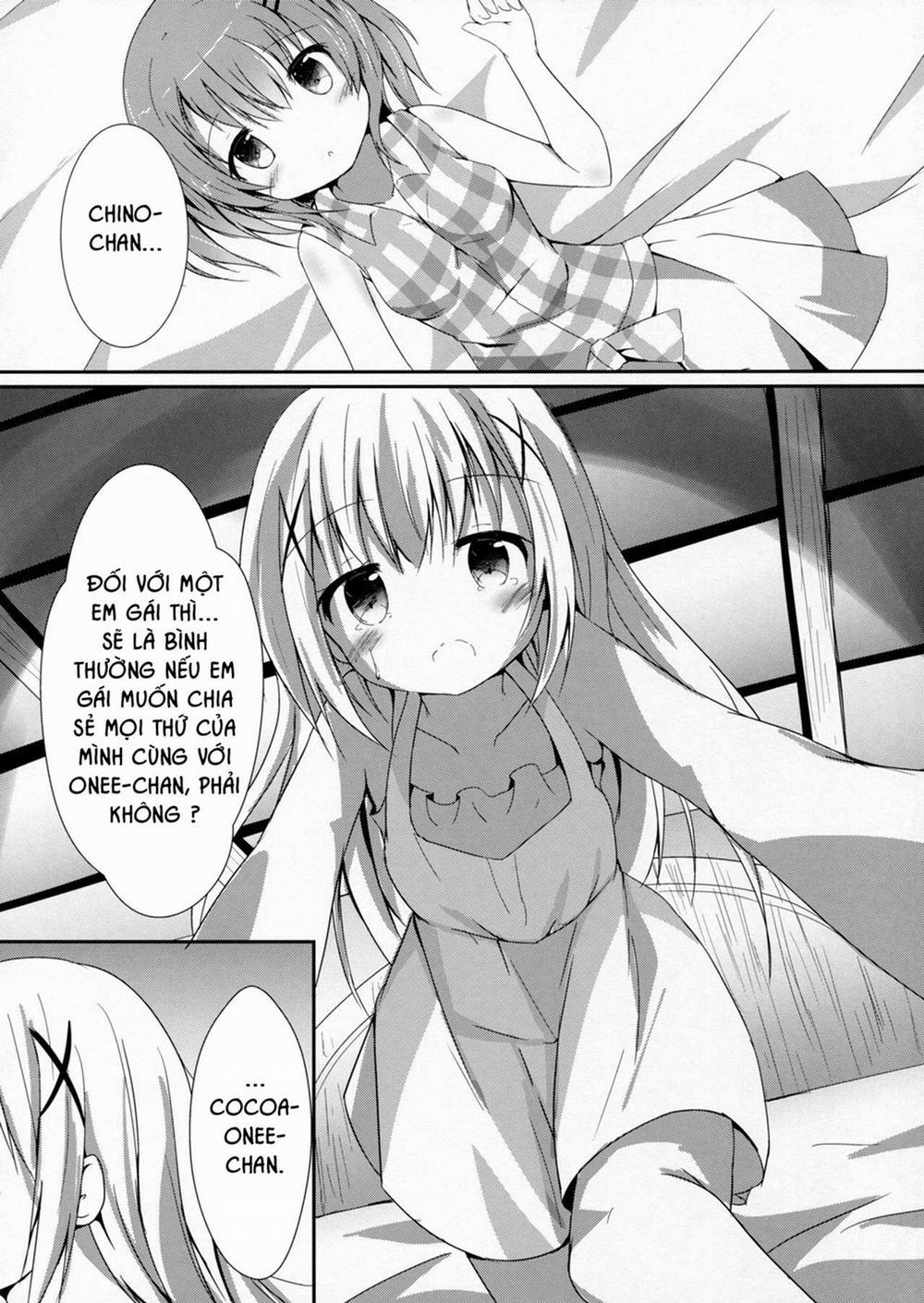 Sister Or Not Sister?? (Gochuumon Wa Usagi Desu Ka) Oneshot trang 8