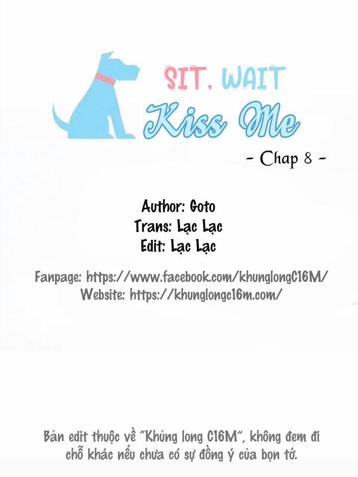 Sit, Wait, Kiss Me 8 trang 0