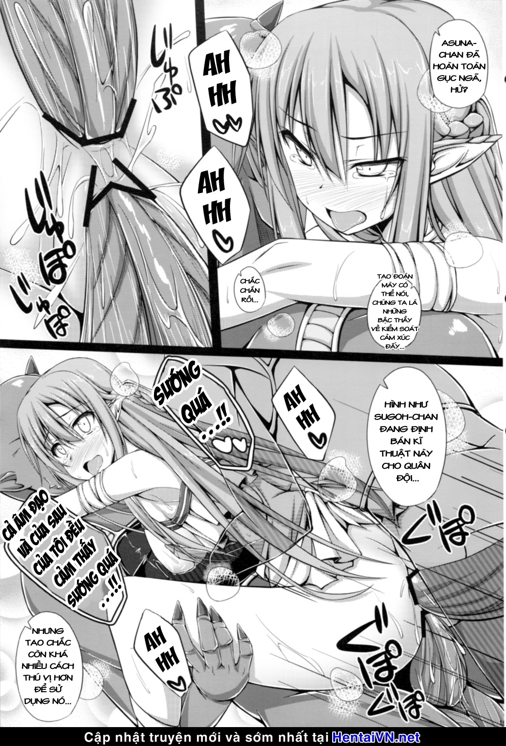 SLAVE ASUNA ONLINE 2 (Sword Art Online) Oneshot trang 17