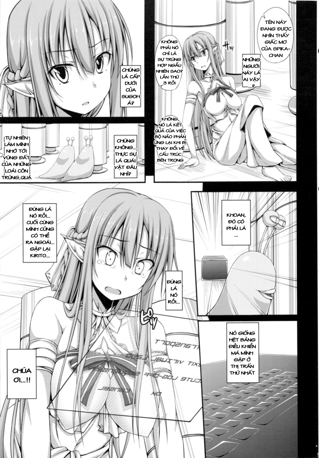 SLAVE ASUNA ONLINE 2 (Sword Art Online) Oneshot trang 3