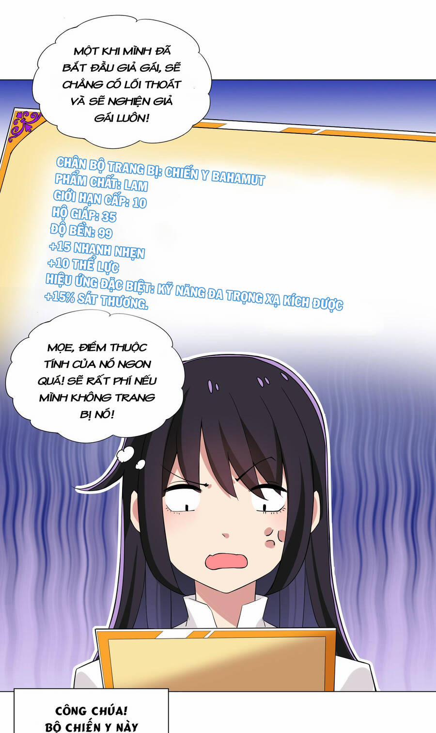 Số Phận Bắt Buộc Tôi Làm Công Chúa Siêu May Mắn 12 trang 22