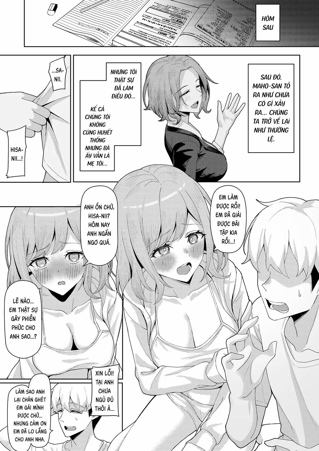 Sống cùng mẹ và em gái kế 1 trang 18