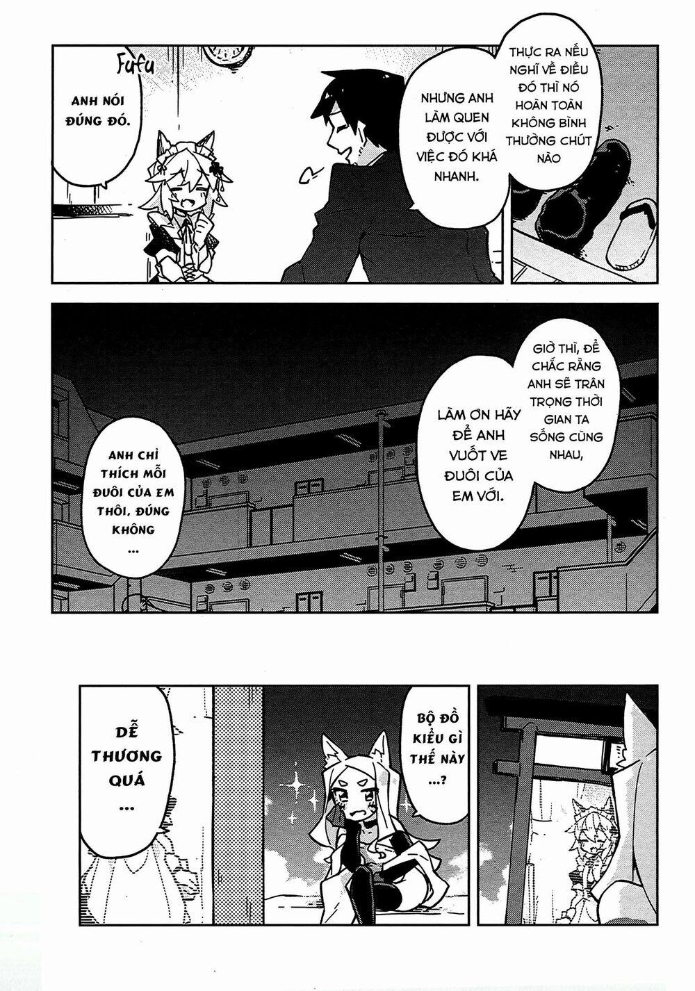 Sống Cùng Nàng Cáo Thần 14.5 trang 6