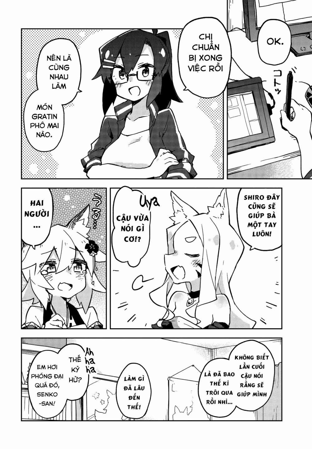 Sống Cùng Nàng Cáo Thần 21 trang 3