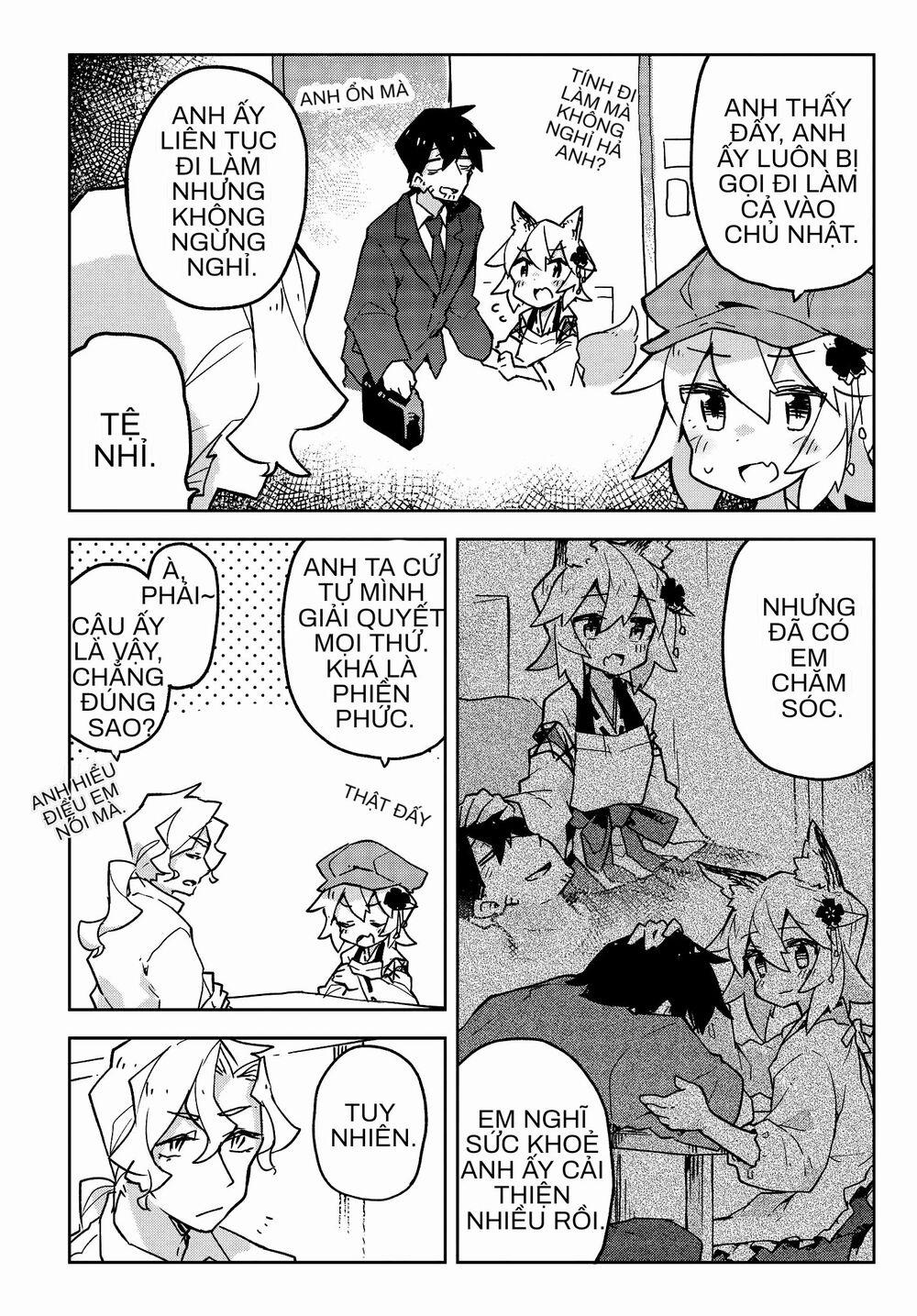 Sống Cùng Nàng Cáo Thần 32 trang 11