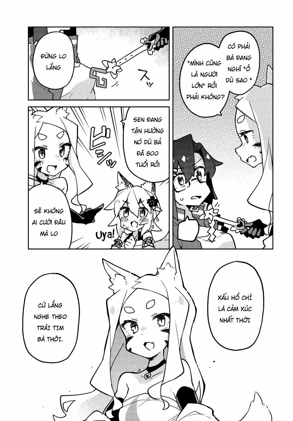 Sống Cùng Nàng Cáo Thần 34 trang 11