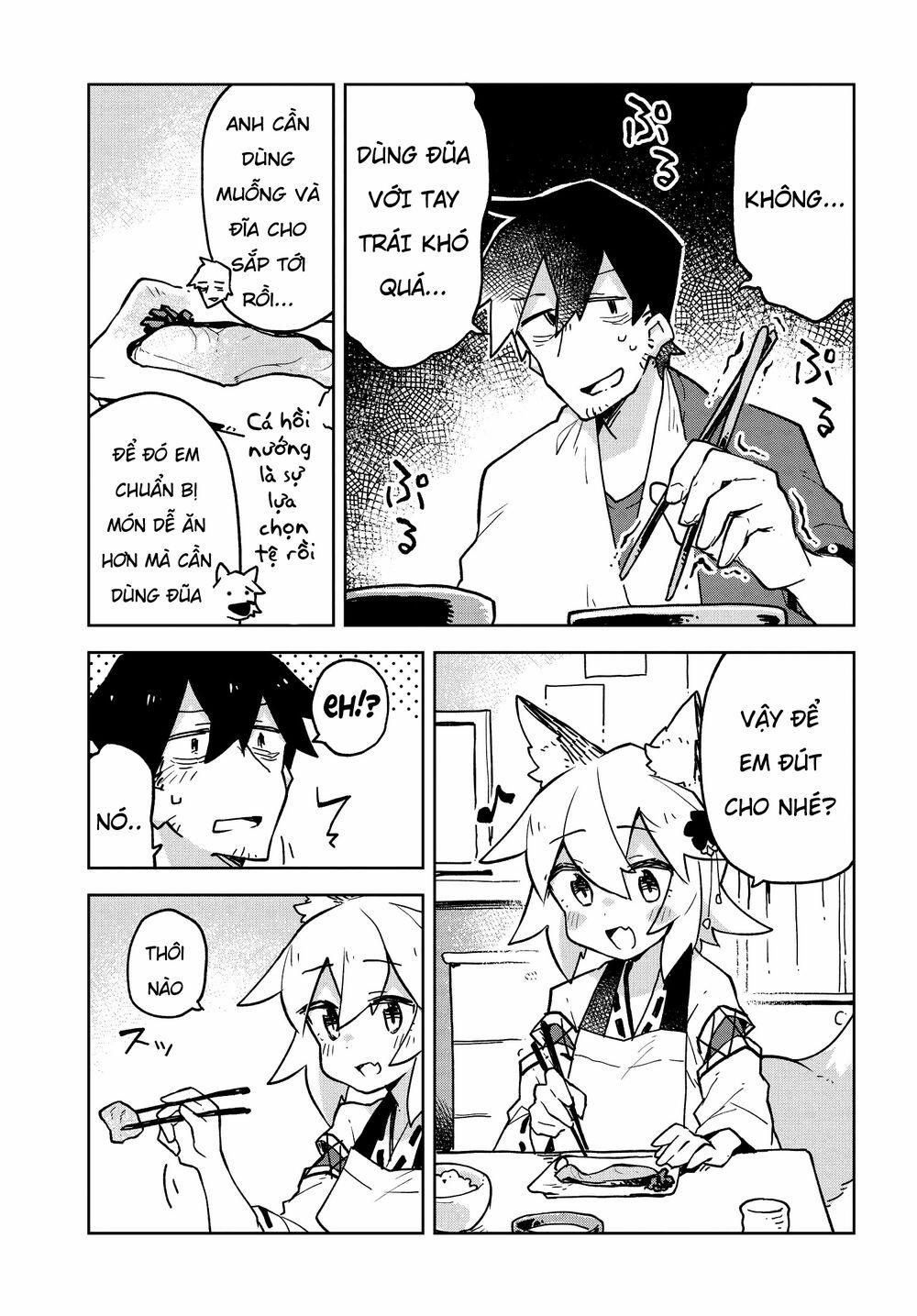 Sống Cùng Nàng Cáo Thần 35 trang 9
