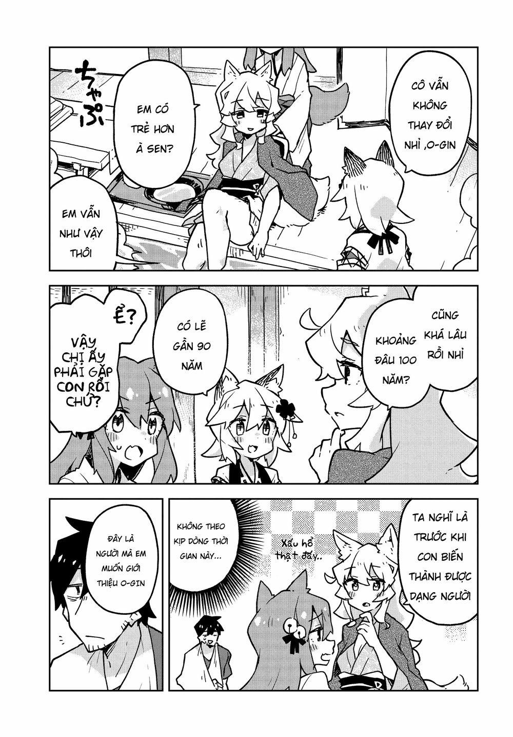 Sống Cùng Nàng Cáo Thần 36 trang 9