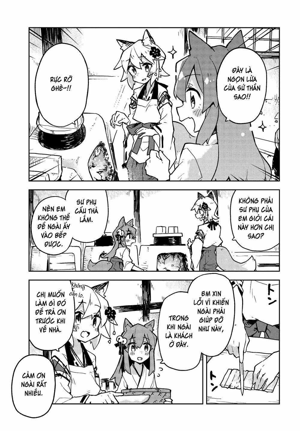 Sống Cùng Nàng Cáo Thần 38 trang 3