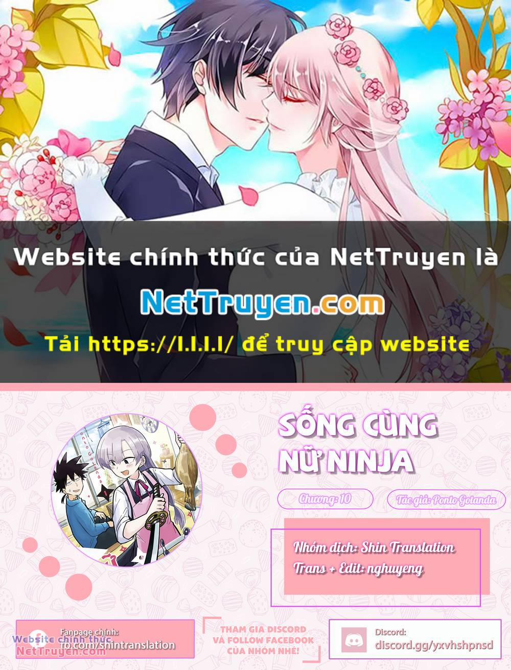 Sống Cùng Nữ Ninja 10 trang 0