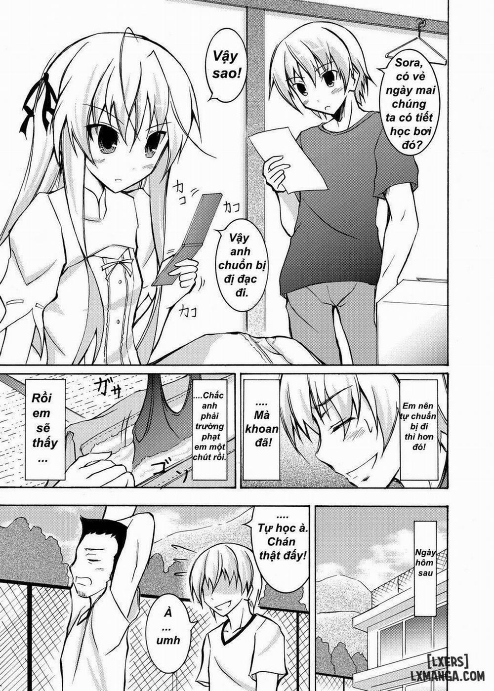 Sora to Tokeru Mizugi to Pool Souji Oneshot trang 1