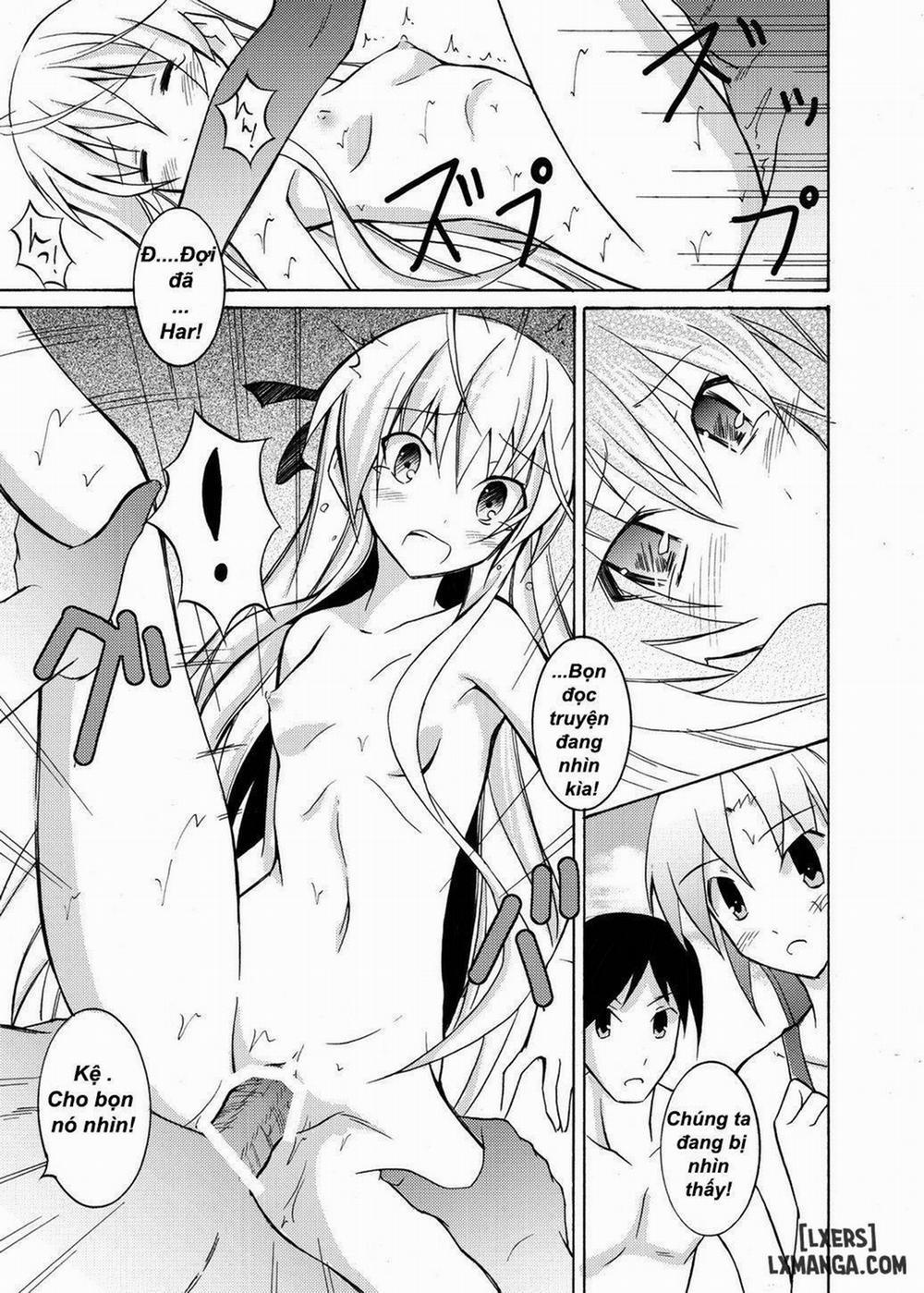 Sora to Tokeru Mizugi to Pool Souji Oneshot trang 17