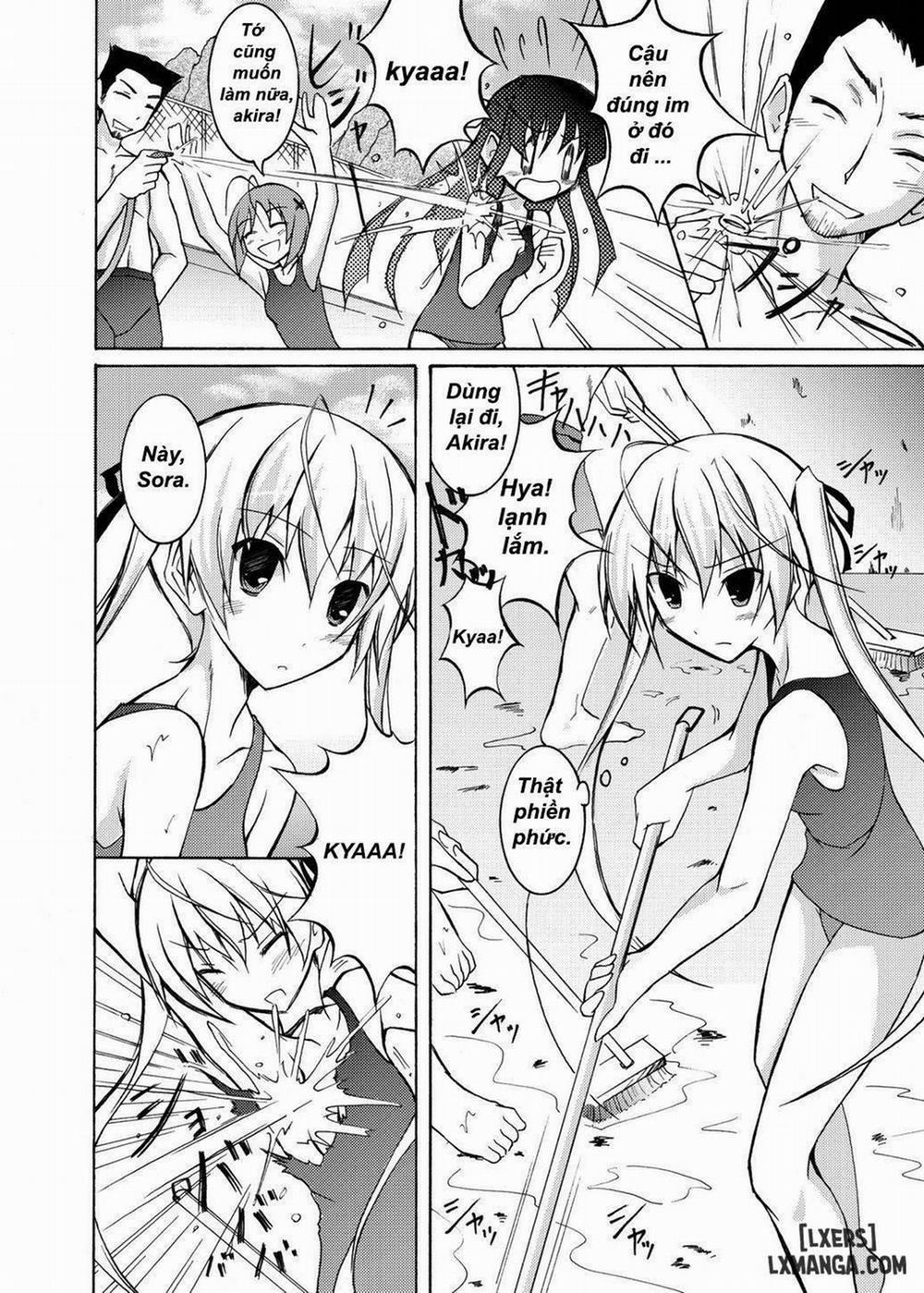 Sora to Tokeru Mizugi to Pool Souji Oneshot trang 2