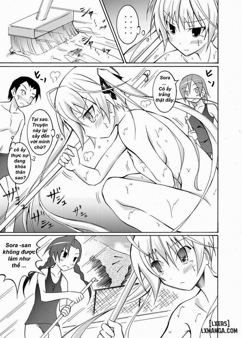 Sora to Tokeru Mizugi to Pool Souji Oneshot trang 9