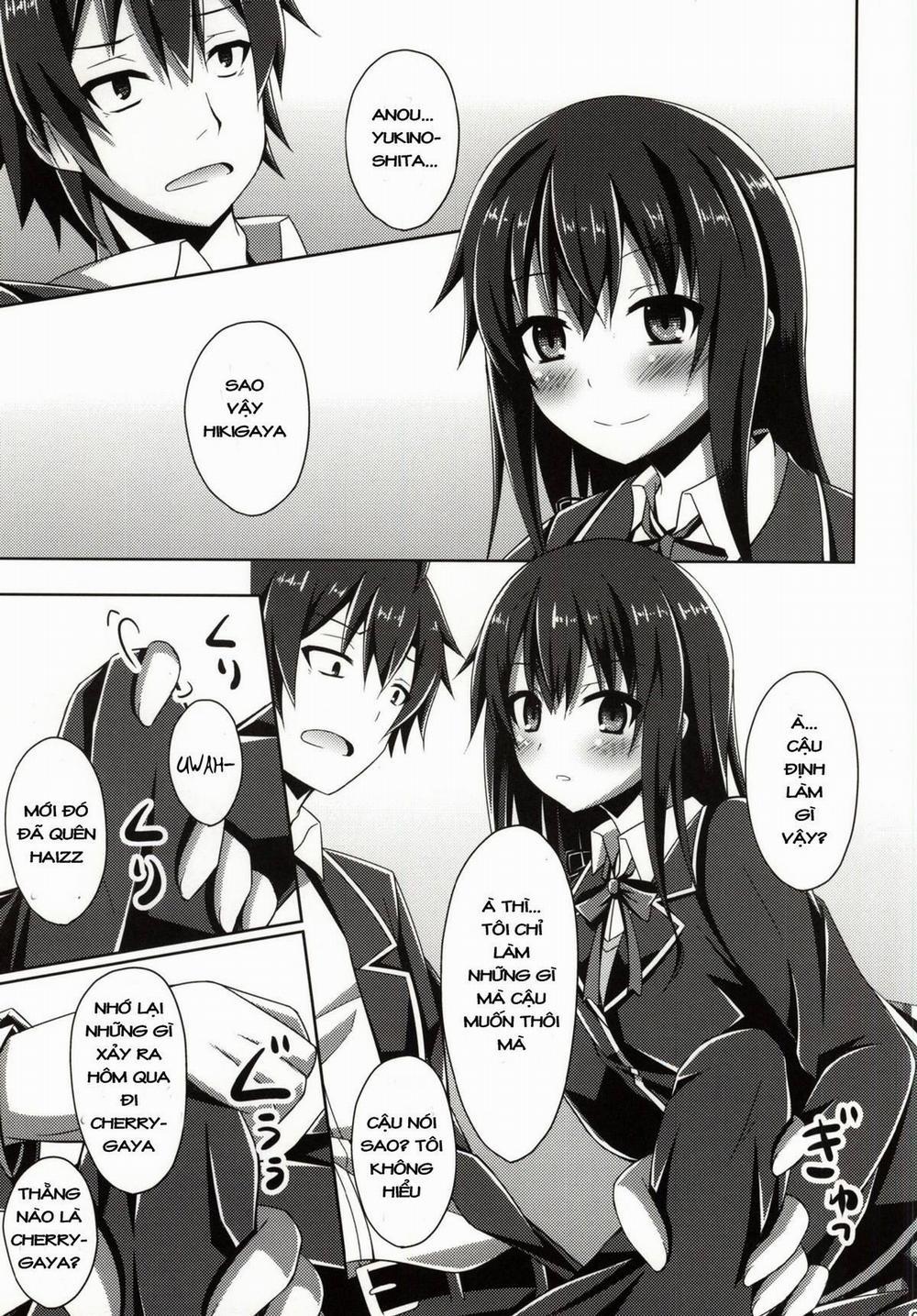 Soredemo Hikigaya Hachiman Wa Rea-Juu Kara Wa Hodo Tooi (Yahari Ore No Seishun Love Come Wa Machigatteiru) Oneshot trang 2