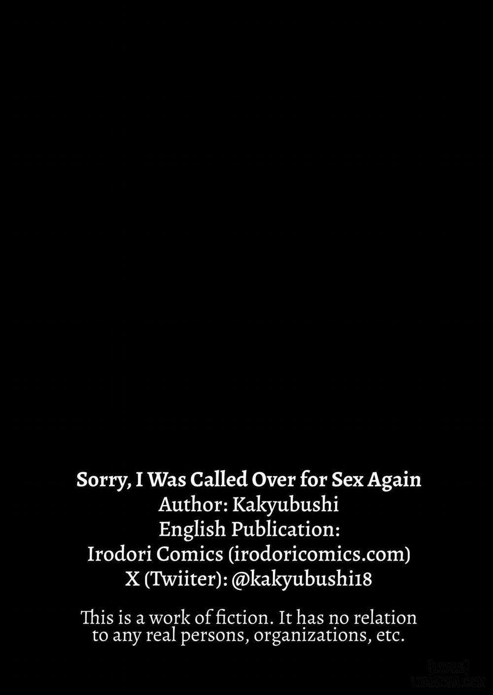 Sorry, I Was Called Over for Sex Again Oneshot trang 52