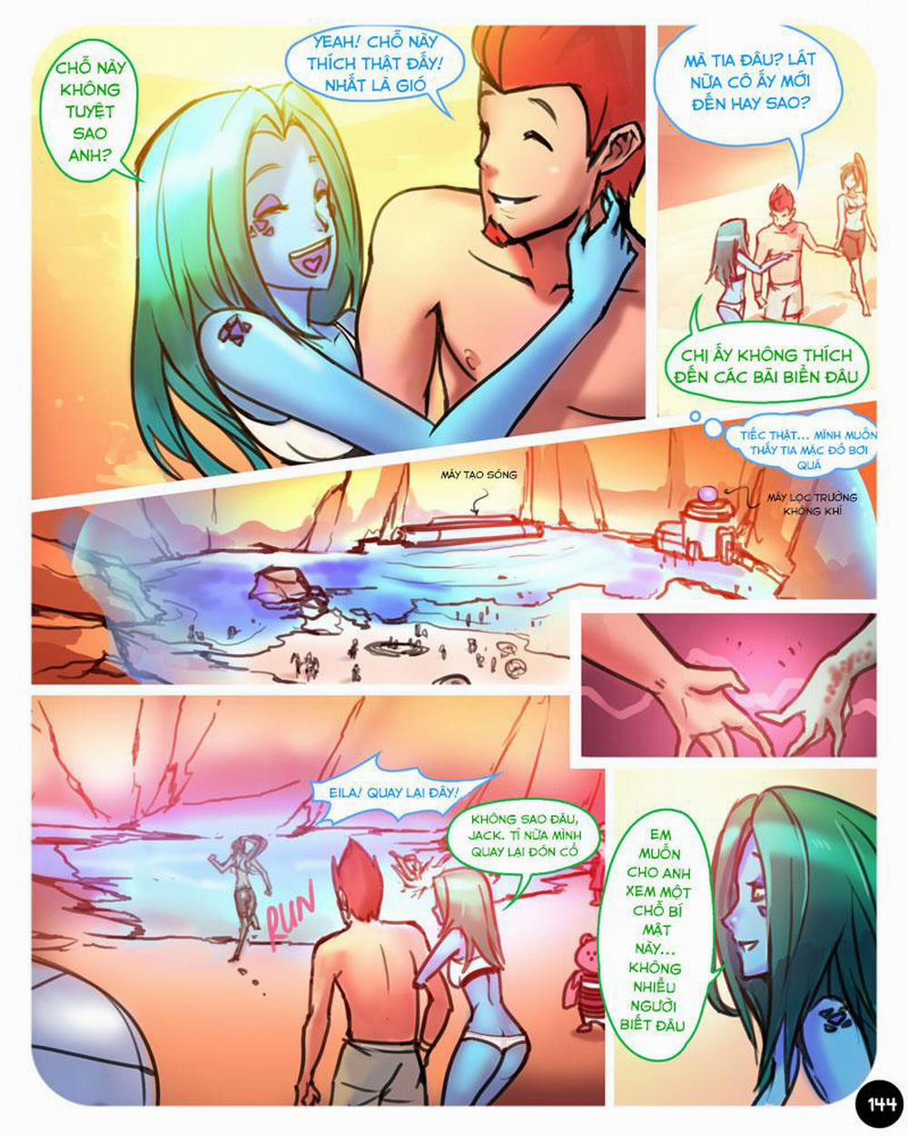 Space Expedition 8: Sex on the beach, biến căng trang 1