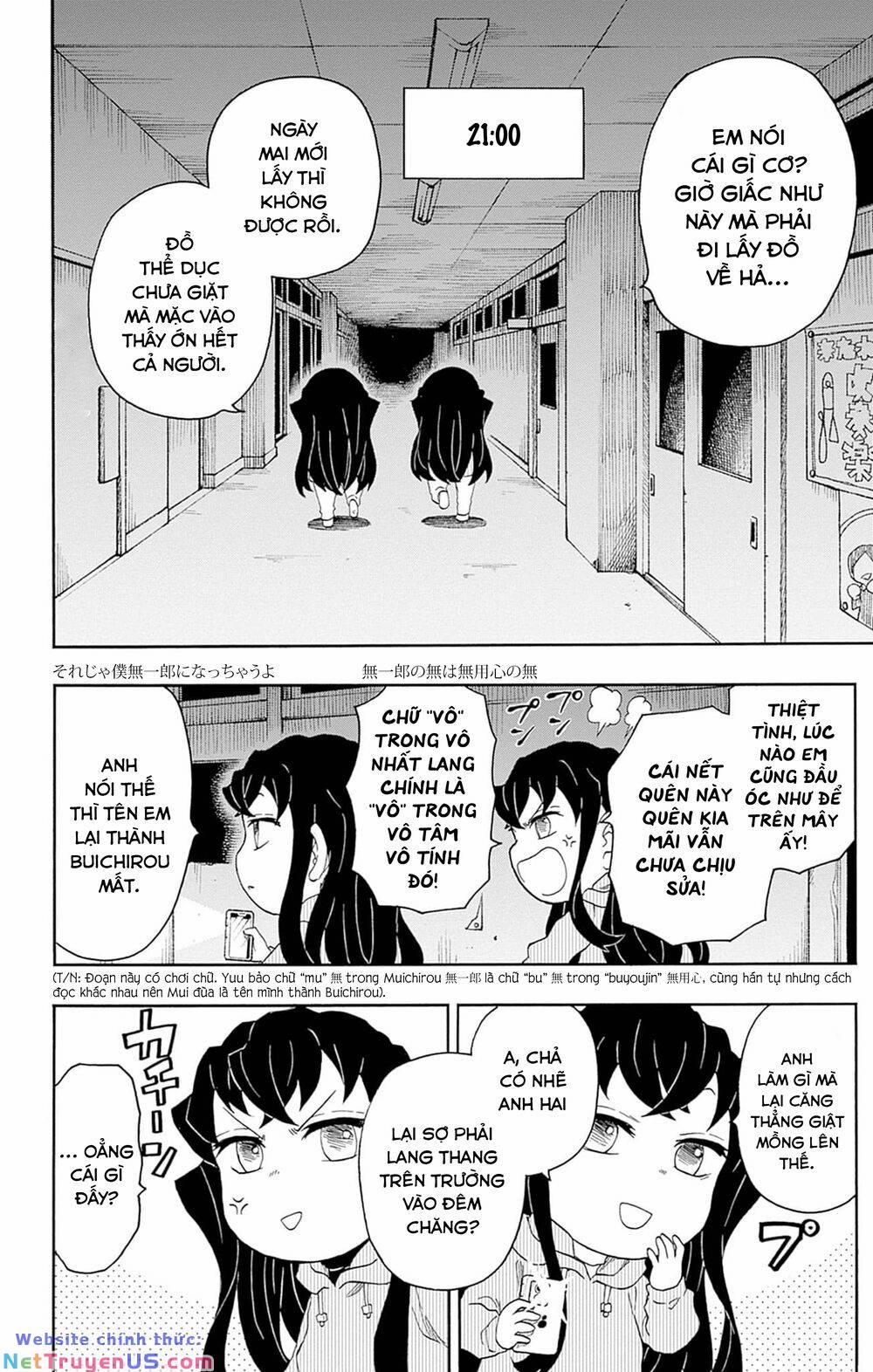 Spin-Off Học Viện Kimetsu! 21.5 trang 15