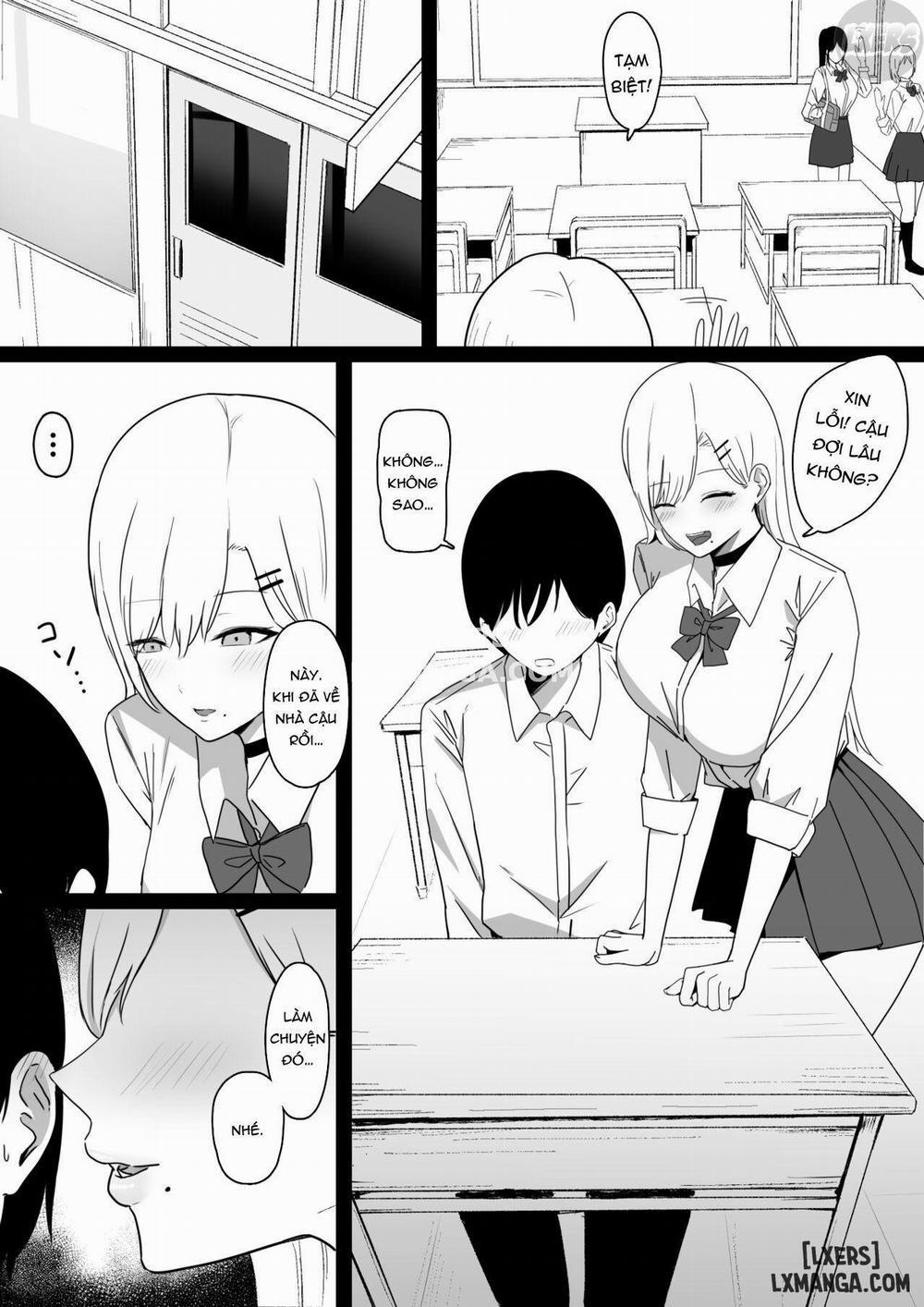 Squeezed Dry by a Naughty High School Gyaru Oneshot trang 3