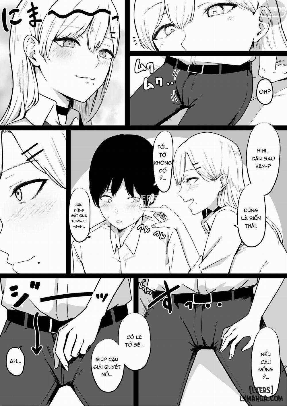 Squeezed Dry by a Naughty High School Gyaru Oneshot trang 5