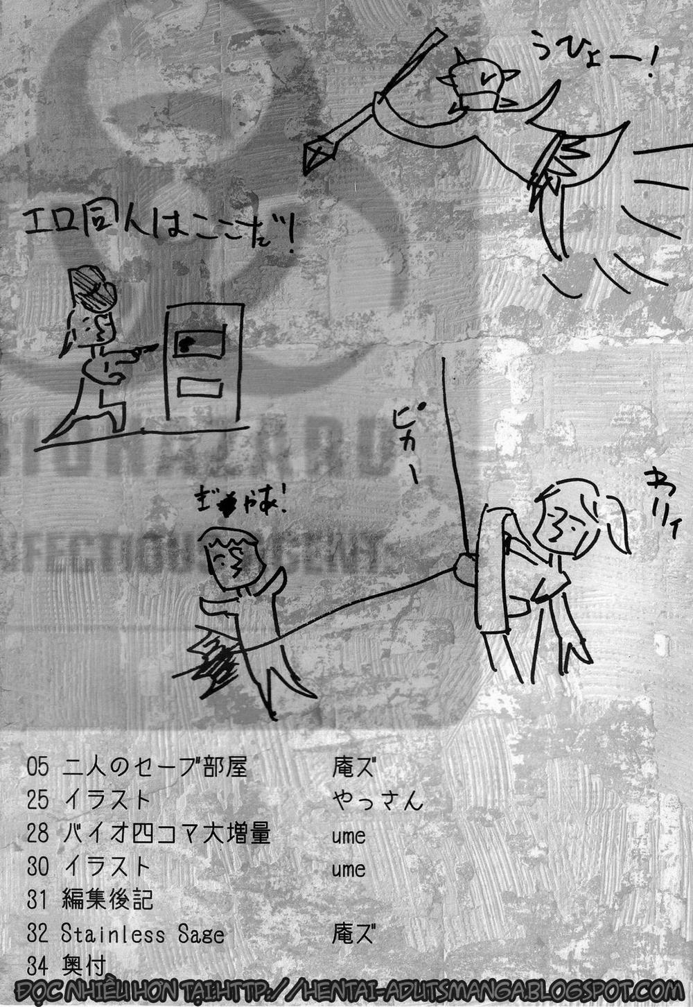 Stainless Sage (Resident Evil) Oneshot trang 2