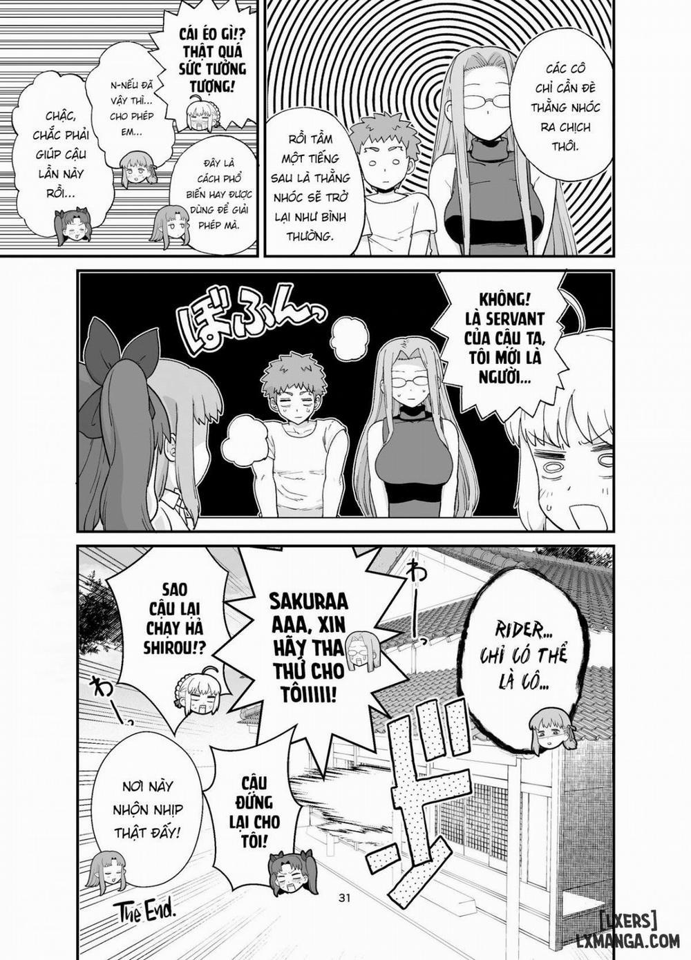 Staying Home With Rider-san Oneshot trang 32