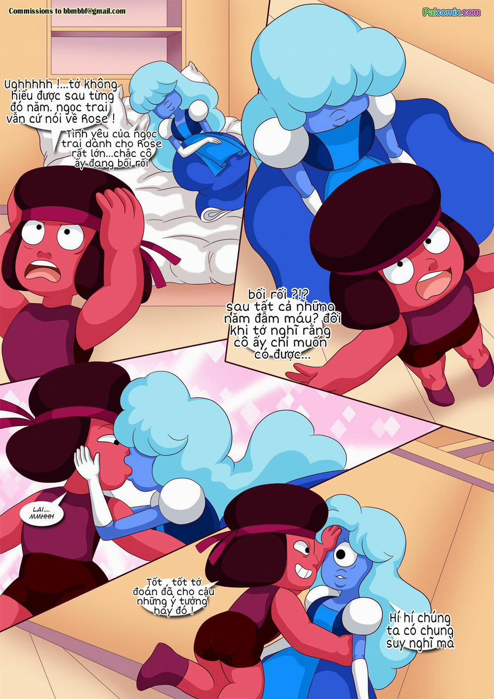 Steven universe và những chiến binh đá quý Oneshot trang 9