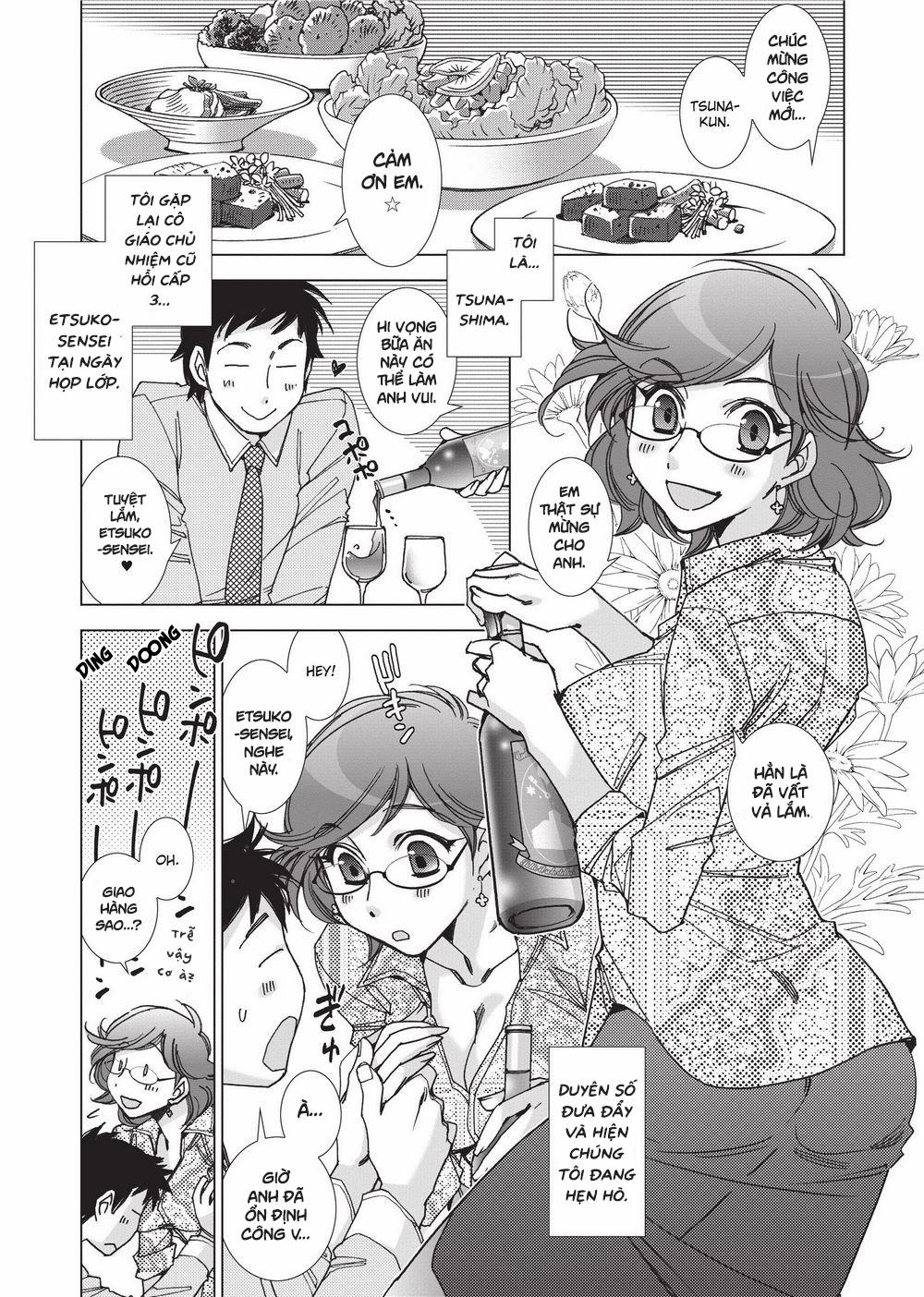 Stop Quibbling About Love 0 Tsunashima-kun, Ookura-Sensei và Hiyoshi-san trang 1