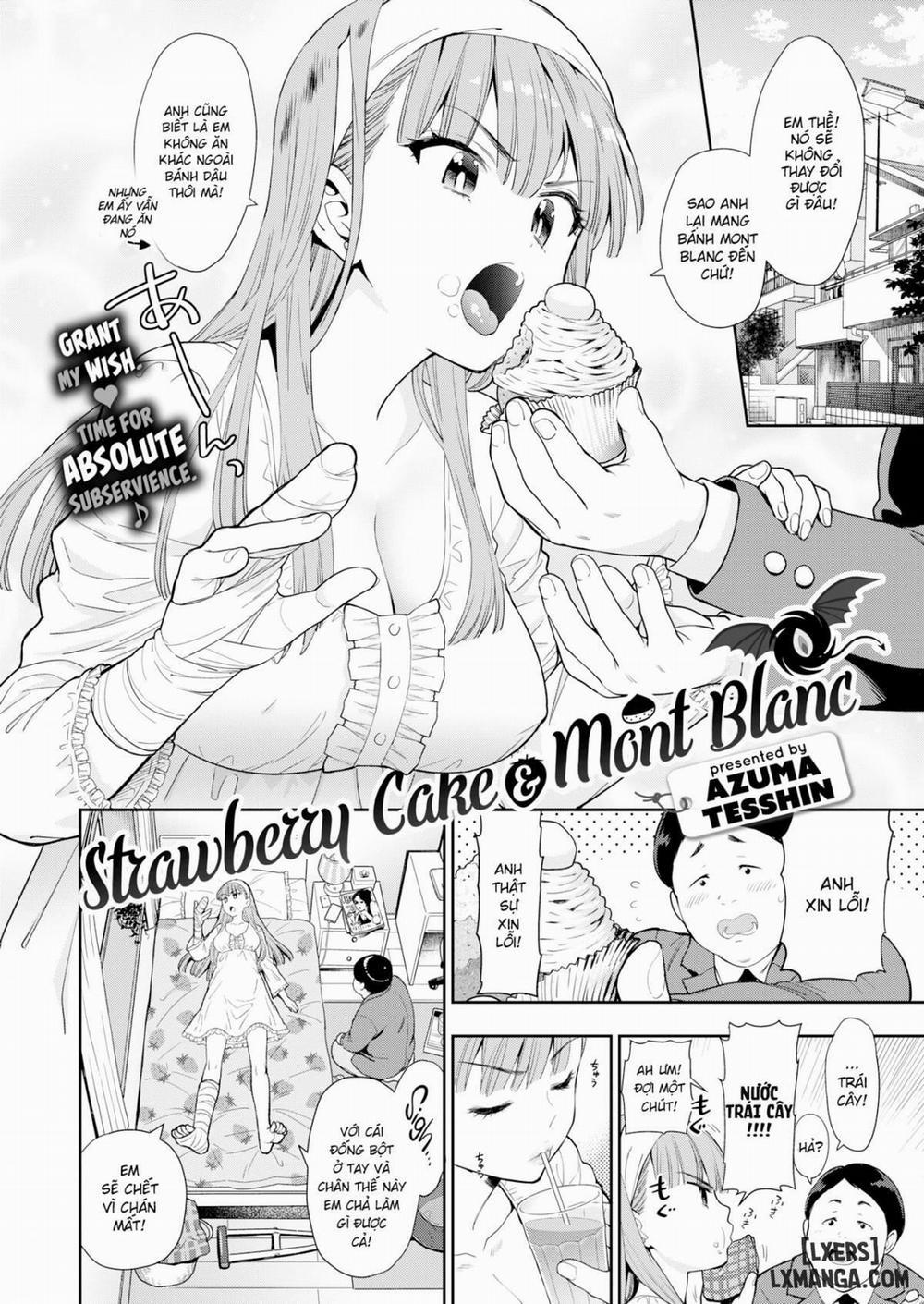 Strawberry Cake & Mont Blanc Oneshot trang 0