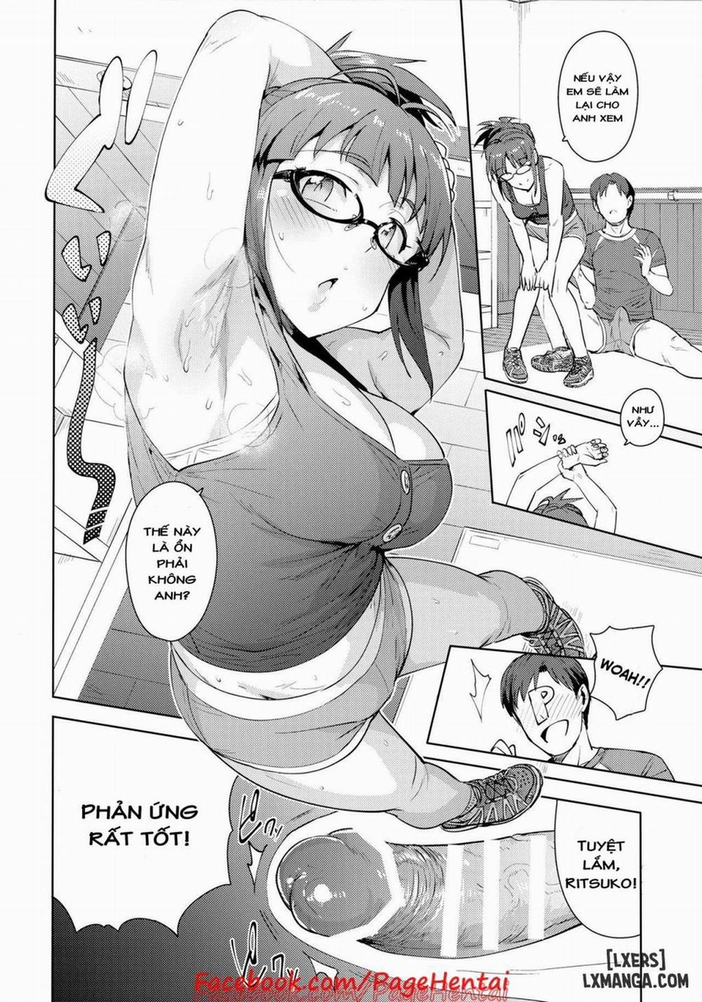 Stretching with Ritsuko Oneshot trang 6
